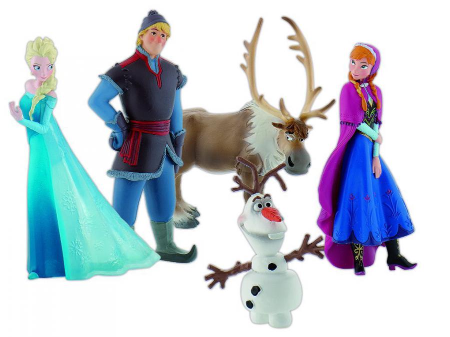 Coffret de figurines la Reine des Neiges (Frozen) Bullyland  Magasin de Jouets