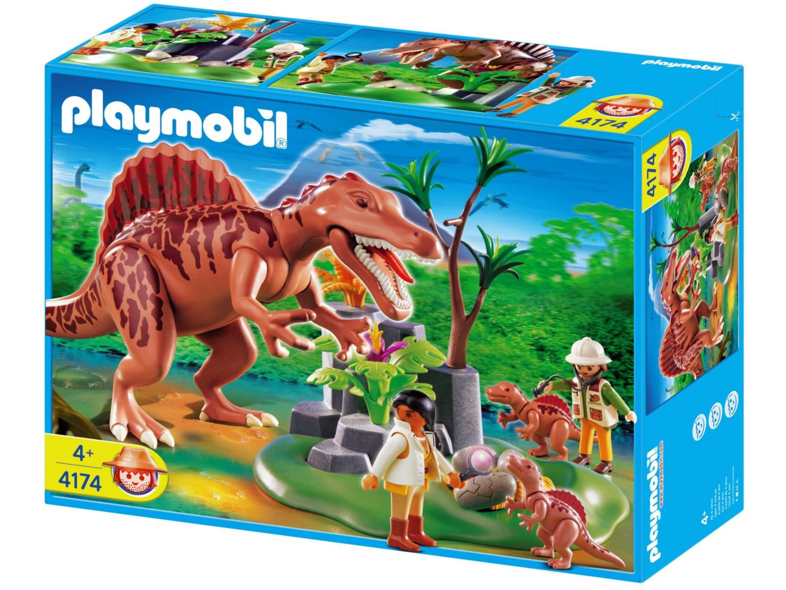Playmobil - 4174 - Famille de Spinosaures